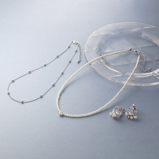 ネックレス&イヤリングセット