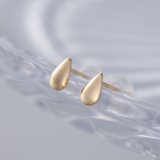 10金ピアス 雫