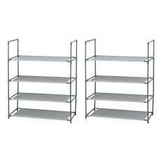 シューズ&タオルラック2個セット