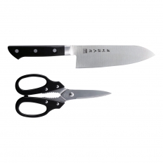〈濃州孫六作〉包丁・キッチンバサミセット